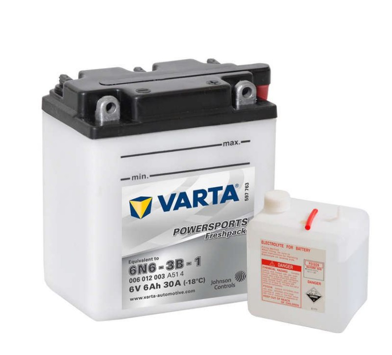 Imagen de VARTA Freshpack 6N6-3B-1