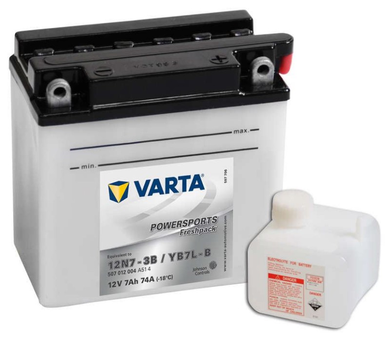 Imagen de VARTA Freshpack 12N7-3B/YB7L-B