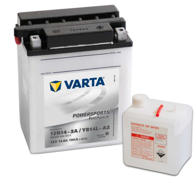 Imagen de VARTA Freshpack 12N14-3A/YB14L-A2