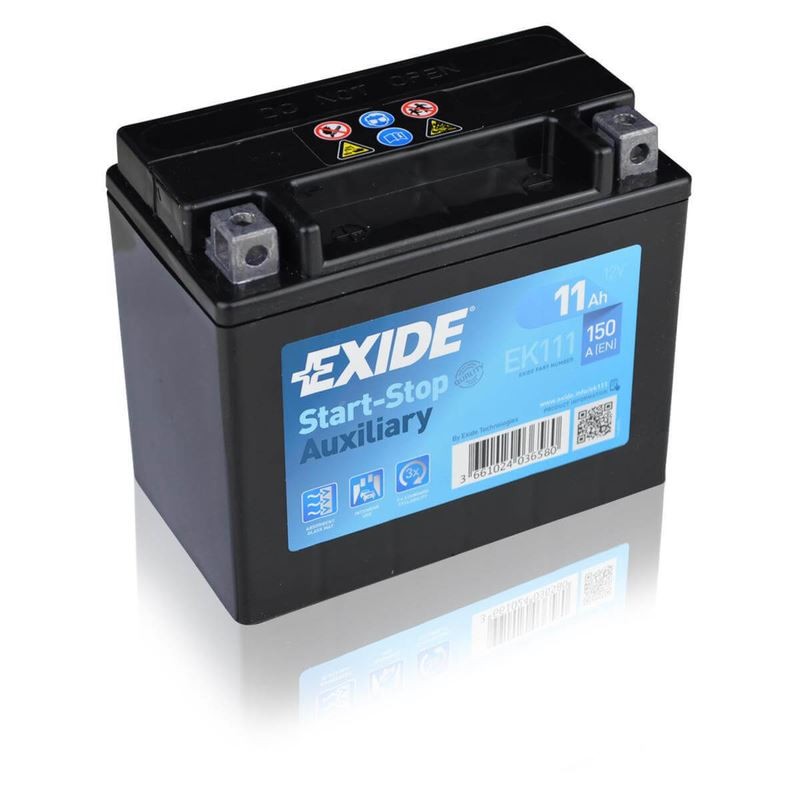 Imagen de Batería EXIDE EK111 Auxiliar (equivale a TUDOR TK111)