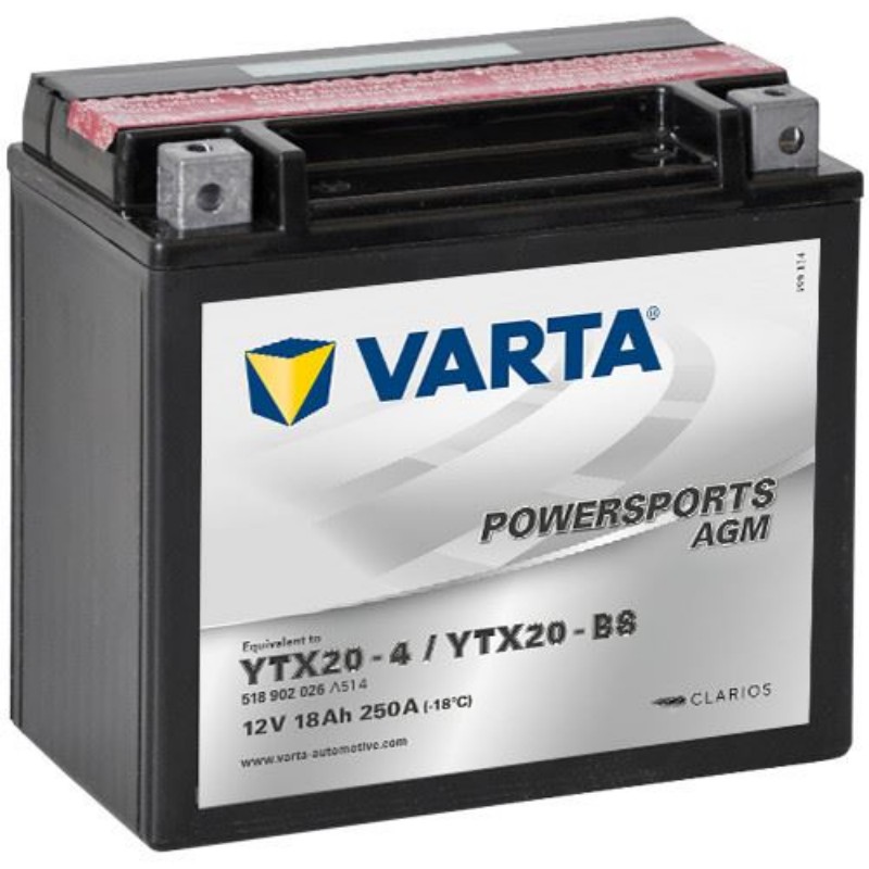 Imagen de VARTA Powersports AGM YTX20-BS