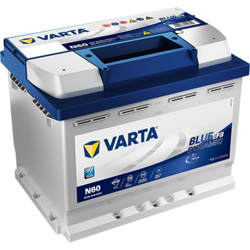 Imagen de BATERÍA VARTA N60 BLUE DYNAMIC EFB