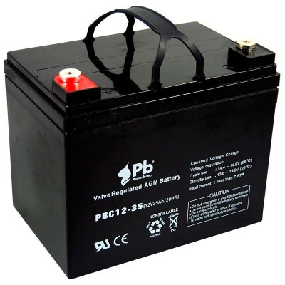 Imagen de Batería Premium Battery PBC12-35 AGM Ciclica