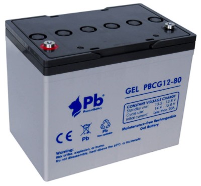 Imagen de Batería Premium Battery PBCG12-80 GEL Cíclica
