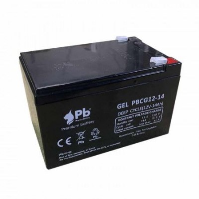 Imagen de Batería Premium Battery PBCG12-14 GEL Cíclica