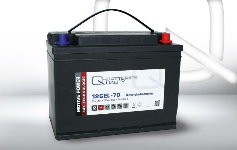 Imagen de Batería Q-BATTERIES 12GEL-70 GEL Monoblock 