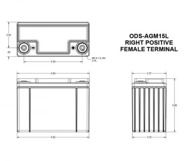 Imagen de Batería ODYSSEY PC545 Motorsports  