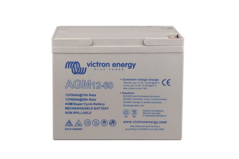 Imagen de Batería VICTRON 12V/60Ah AGM Super ciclica