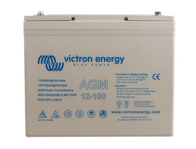 Imagen de Batería VICTRON 12V/100Ah AGM Super ciclica