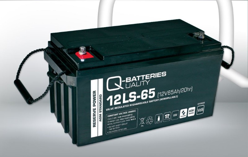 Imagen de Batería Q-BATTERIES 12LS-65 AGM Estacionaria 