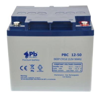 Imagen de Batería Premium Battery PBC12-50 AGM Ciclica