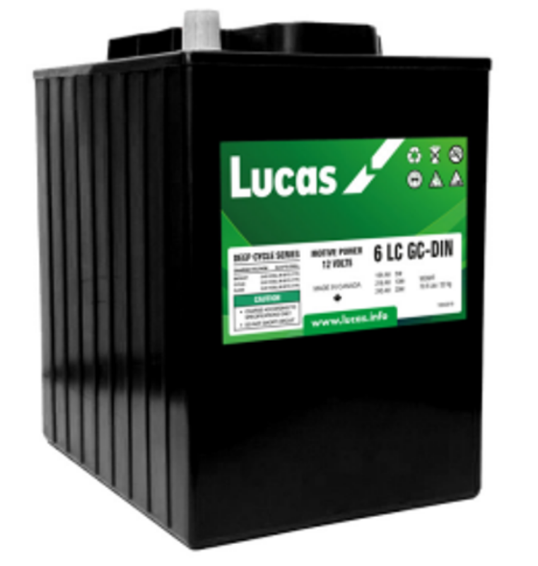 Imagen de Batería LUCAS 6 LC-GC DIN Traction