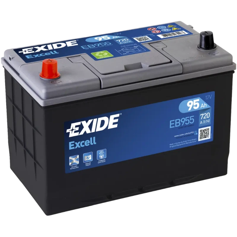 Imagen de Batería EXIDE EB955 (equivale a TUDOR TB955) Excell