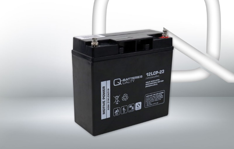 Imagen de Batería Q-BATTERIES 12LCP-23 AGM Ciclica M5